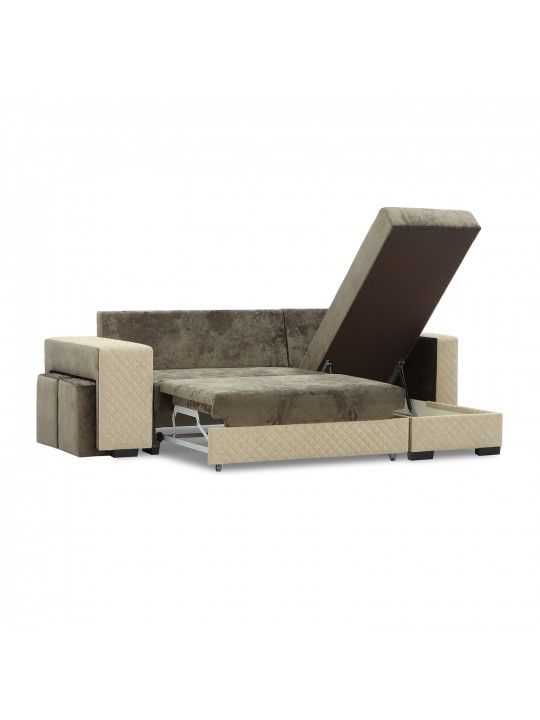დივანი HOBEL CORNER SONYA BROWN MONACO 5/BROWN  BONCUK 6 R (5)