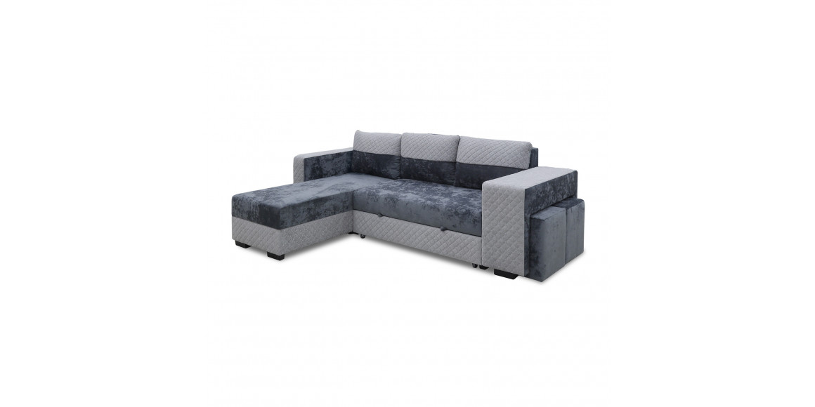 sofa HOBEL CORNER SONYA DARK GREY MONACO 15/ LIGHT GREY BONCUK 19 L (5)