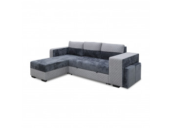 sofa HOBEL CORNER SONYA DARK GREY MONACO 15/ LIGHT GREY BONCUK 19 L (5)
