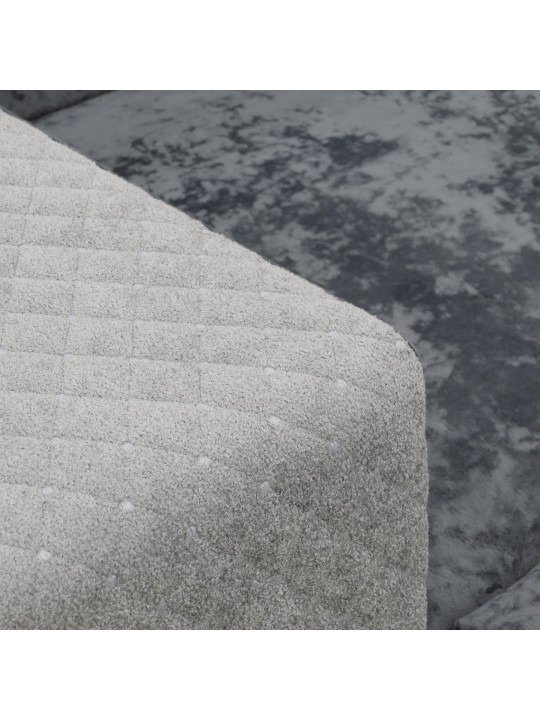 sofa HOBEL CORNER SONYA DARK GREY MONACO 15/ LIGHT GREY BONCUK 19 R (5)