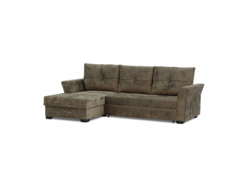 sofa HOBEL CORNER TEXAS BROWN MONACO 5 L (5)