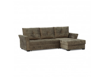 sofa HOBEL CORNER TEXAS BROWN MONACO 5 R (5)