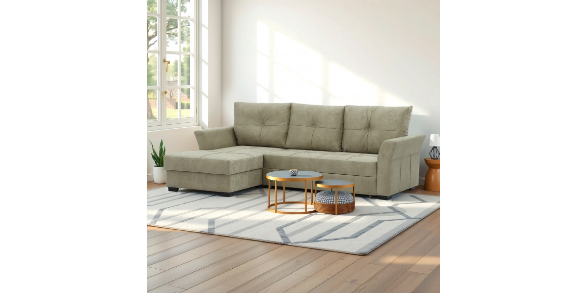 sofa HOBEL CORNER TEXAS CREAM RONALDO 1803 L (5)