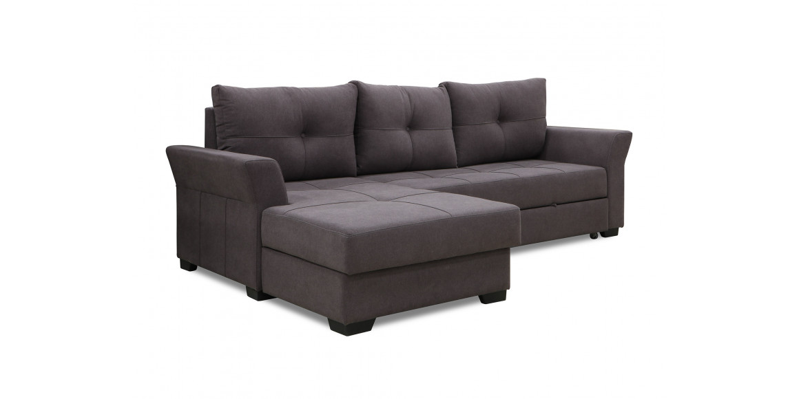 sofa HOBEL CORNER TEXAS DARK GREY SCANDI 7 R(5)