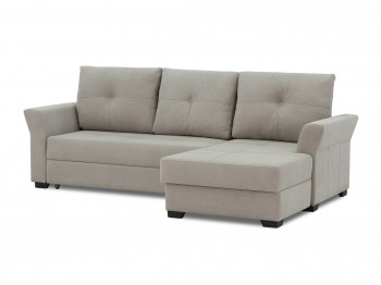 sofa HOBEL CORNER TEXAS GREY BUKLE 9 R (5)