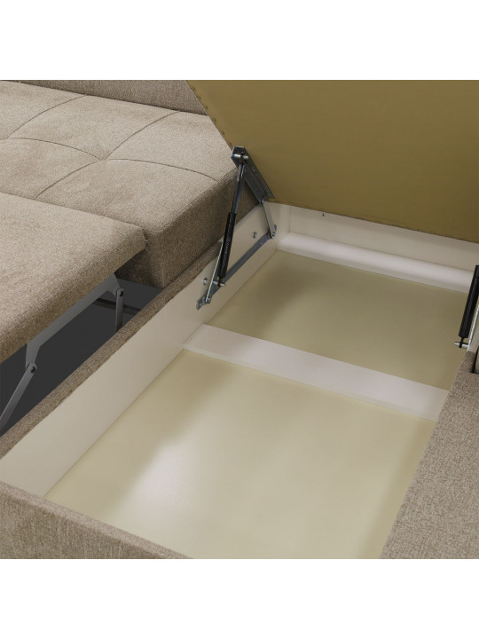 sofa HOBEL CORNER TEXAS LIGHT BROWN BEATTO 1015 R (5)