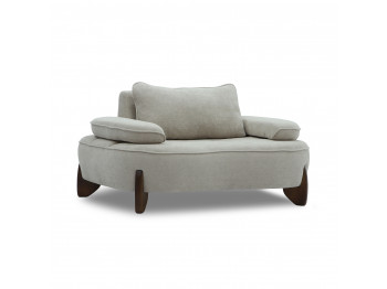 armchair HOBEL DANIA 1 STR CREAM BONCUK 4/ BROWN BEATTO 1012 (1)
