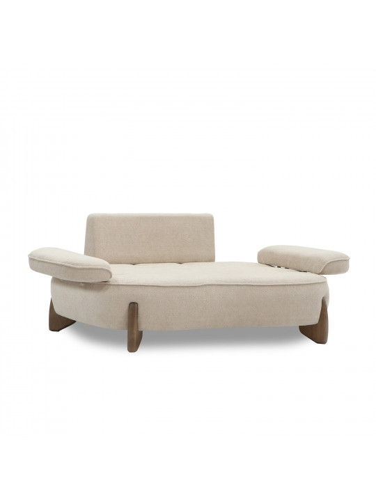 სავარძელი HOBEL DANIA 1 STR CREAM BONCUK 4/ BROWN BEATTO 1012 (1)
