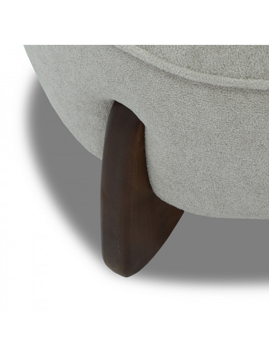диван HOBEL DANIA 2 STR CREAM BONCUK 4/ BROWN BEATTO 1012 (2)