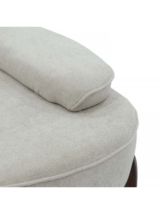 sofa HOBEL DANIA 3 STR CREAM BONCUK 4/ BROWN BEATTO 1012 (3)