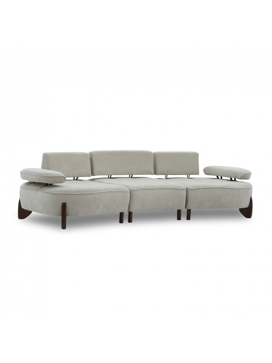 sofa HOBEL DANIA 3 STR CREAM BONCUK 4/ BROWN BEATTO 1012 (3)