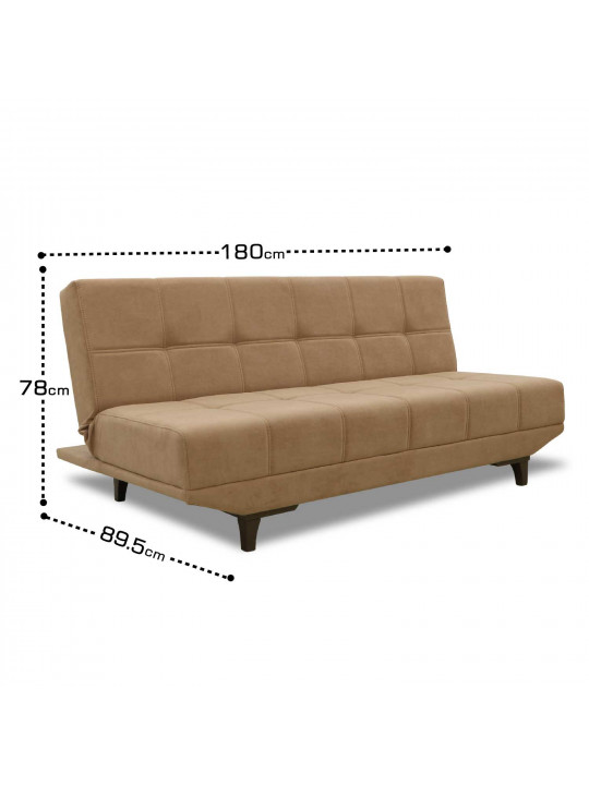 sofa HOBEL ELISA LIGHT BROWN VIVALDI 20 (1)