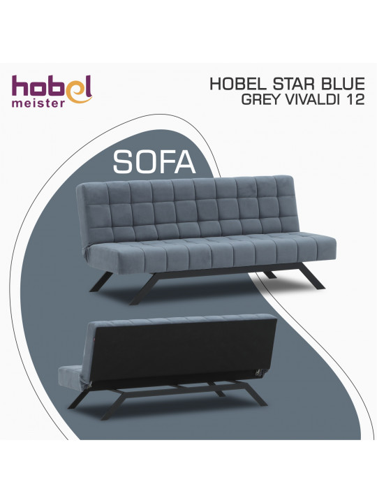 sofa HOBEL STAR BLUE GREY VIVALDI 12 (2)