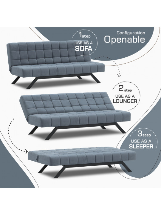 sofa HOBEL STAR BLUE GREY VIVALDI 12 (2)