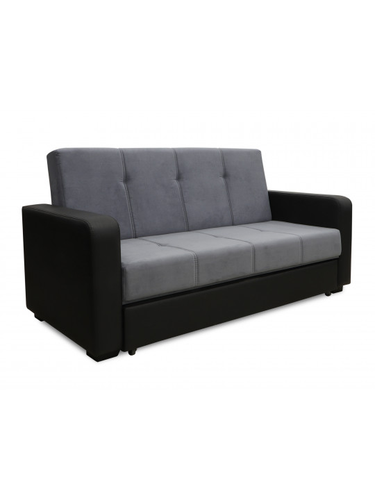 sofa HOBEL KATRIN VENECIA BLACK 4503/ BLUE GREY VIVALDI 12 (2)
