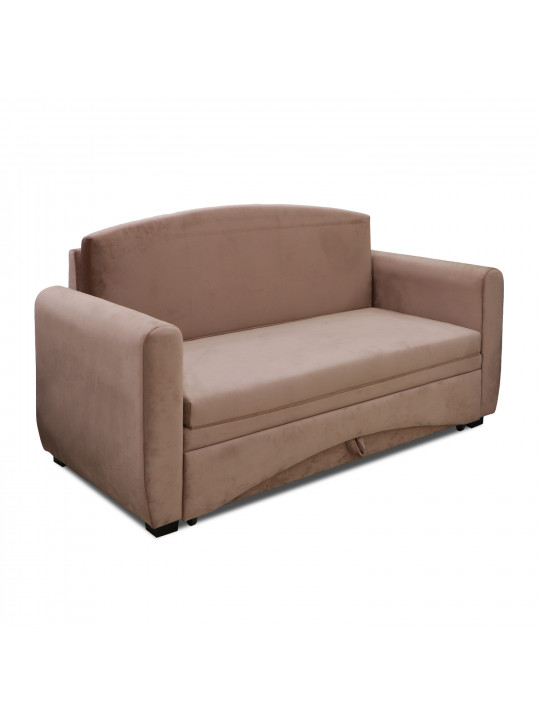 დივანი HOBEL KIDS LONG LIGHT BROWN LETTO 06 (2)