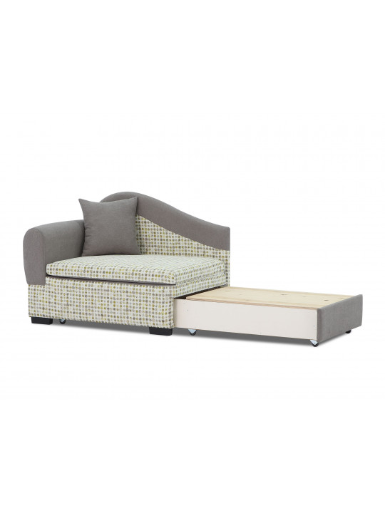 sofa HOBEL KIDS LUX CAPPUCCINO SCANDI 19/ LAMENIA 1007 L (1)