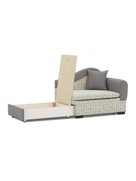 დივანი HOBEL KIDS LUX CAPPUCCINO SCANDI 19/ LAMENIA 1007 R (1)