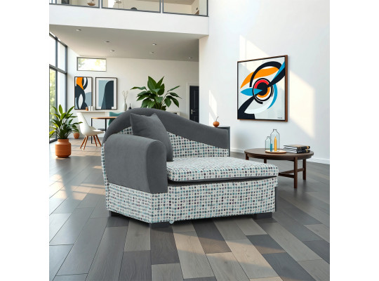 диван HOBEL KIDS LUX GREY SCANDI 22/ LAMENIA 1017 L (1)