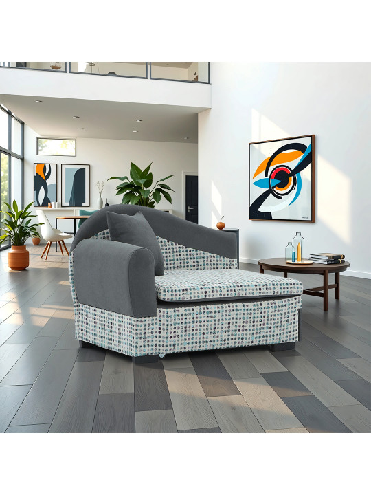 диван HOBEL KIDS LUX GREY SCANDI 22/ LAMENIA 1017 L (1)