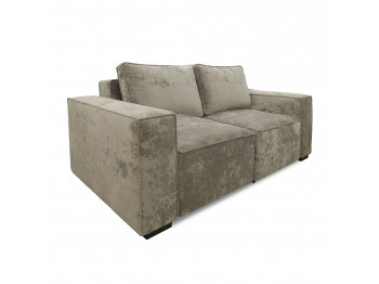 диван HOBEL LOTUS 2 STR CAPPUCCINO MONACO 4/ NIAGARA GREY (2)