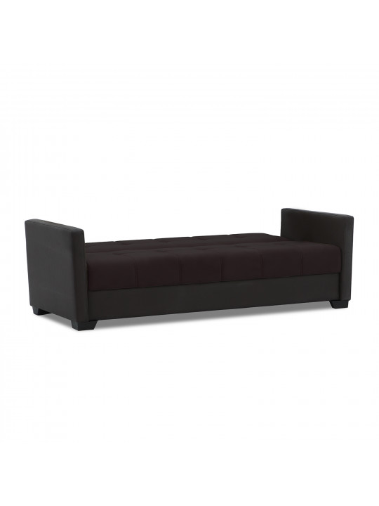 დივანი HOBEL MARVEL ECONOM BROWN 3673/ BROWN LEONARDO 6 G (2)