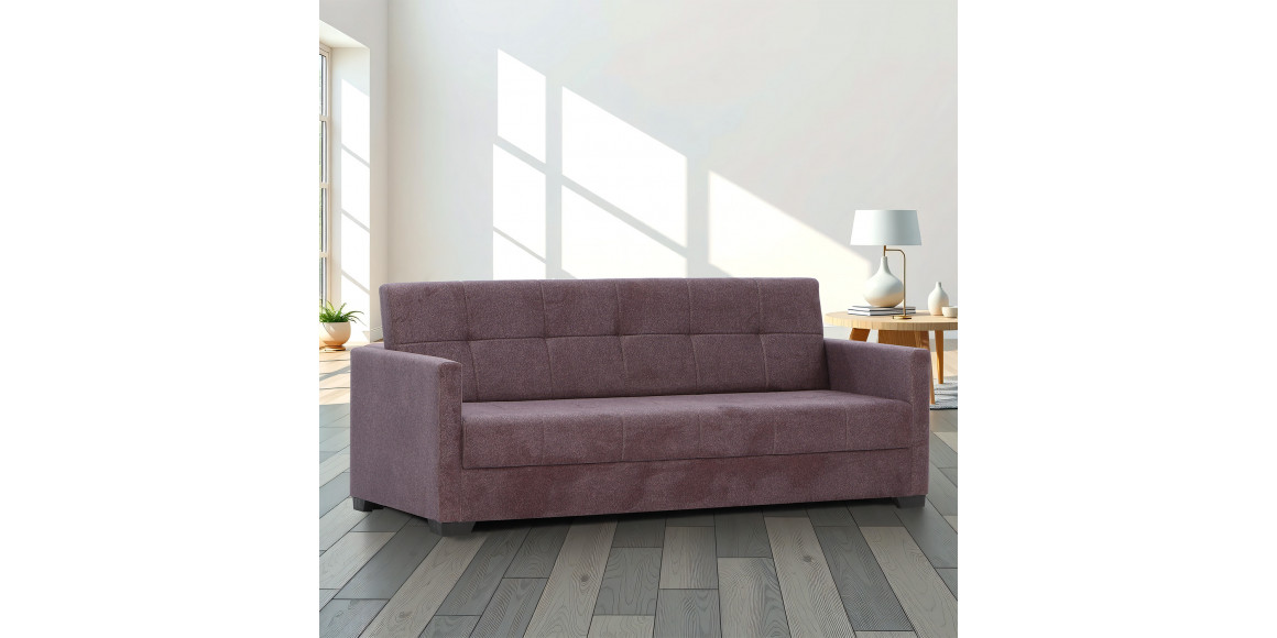 sofa HOBEL MARVEL FIX ECONOM HP BLACK 4503/PURPLE MOCASSI 2147 (1)