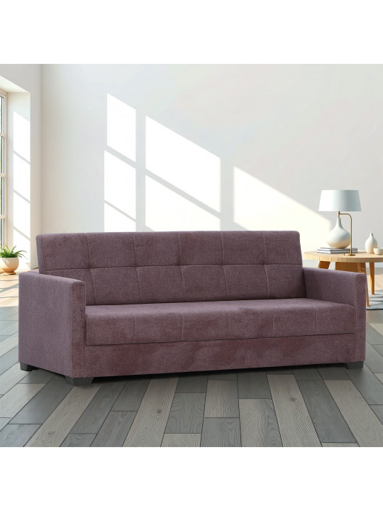 диван HOBEL MARVEL FIX ECONOM HP BLACK 4503/PURPLE MOCASSI 2147 (1)