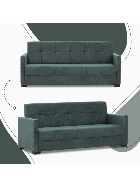 диван HOBEL MARVEL FIX ECONOM HP GREEN MOCASSI 5515 (1)
