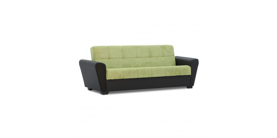 диван HOBEL MODERN ECONOM BLACK 4503/ GREEN BEATTO 1018 (2)