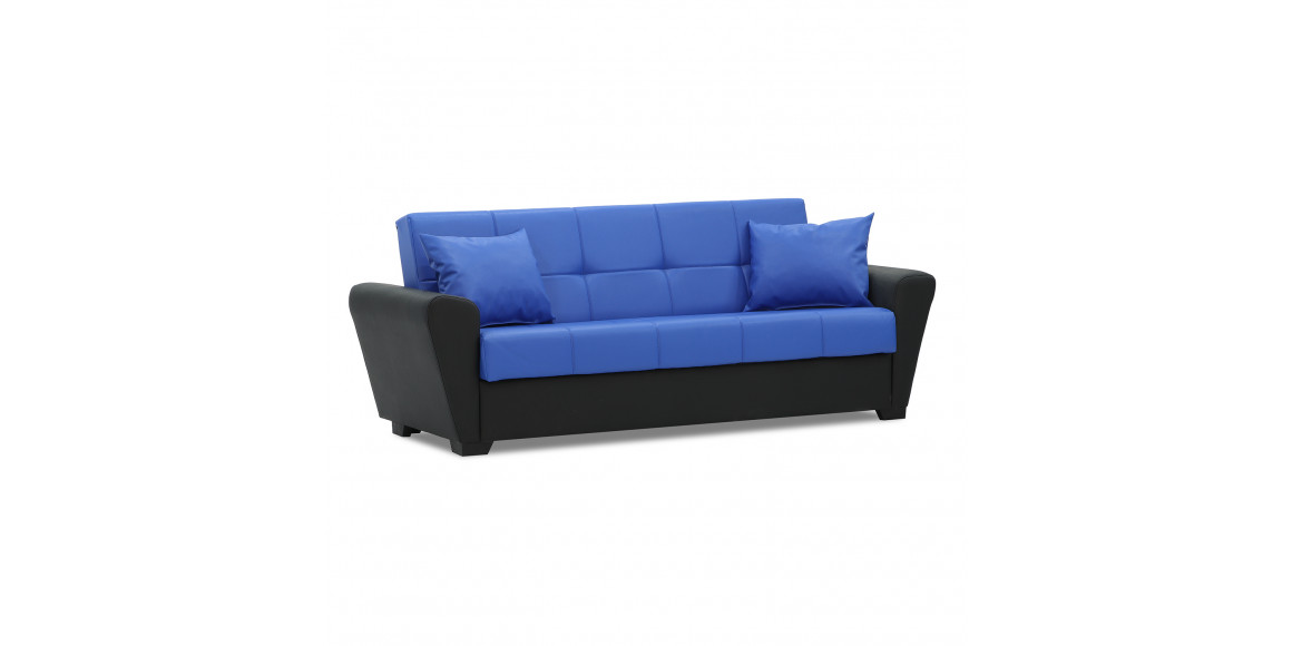 sofa HOBEL MODERN ECONOM BLACK 4503/BLUE 9440 (2)