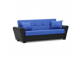 sofa HOBEL MODERN ECONOM BLACK 4503/BLUE 9440 (2)