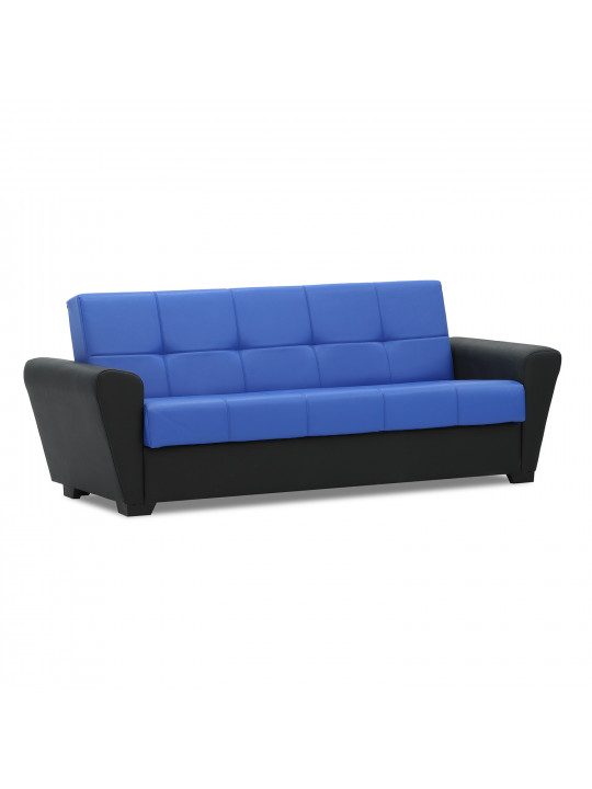 sofa HOBEL MODERN ECONOM BLACK 4503/BLUE 9440 (2)