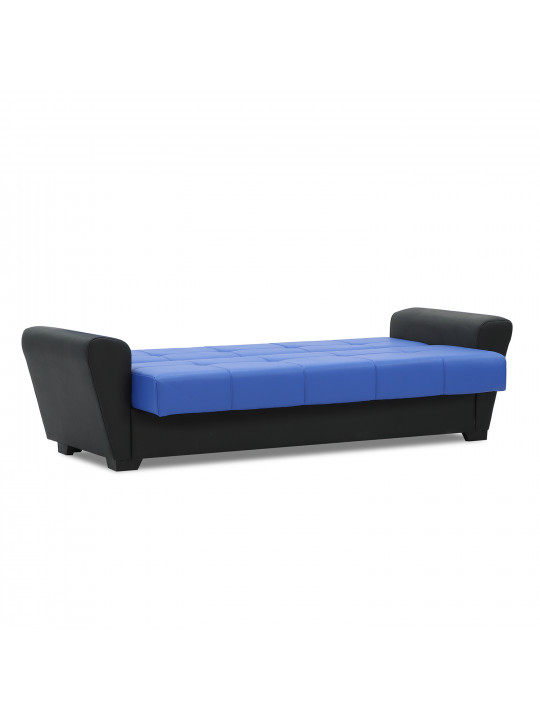 sofa HOBEL MODERN ECONOM BLACK 4503/BLUE 9440 (2)