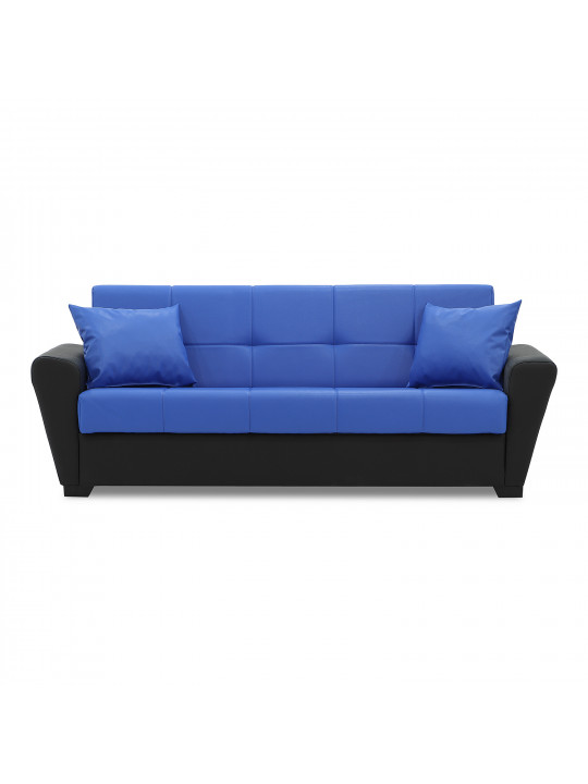 sofa HOBEL MODERN ECONOM BLACK 4503/BLUE 9440 (2)