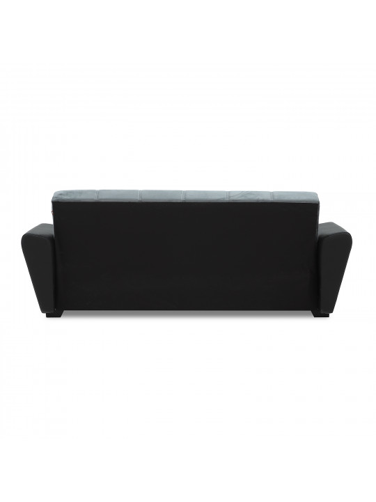 sofa HOBEL MODERN ECONOM BLACK 4503/GREY LETTO 24 (2)