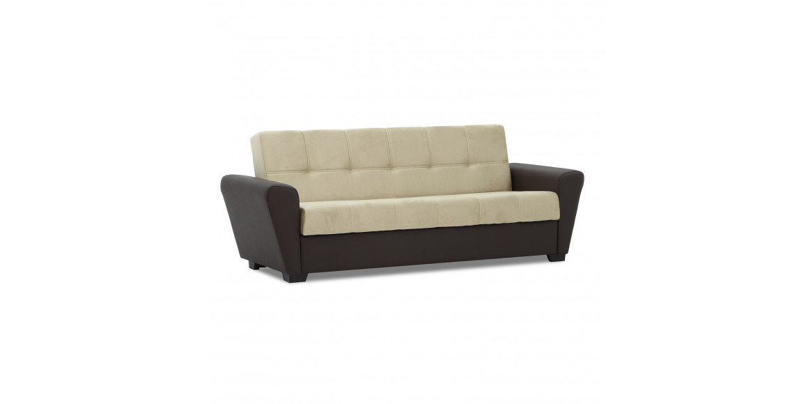 sofa HOBEL MODERN ECONOM BROWN 3673/CREAM LETTO 8 (2)