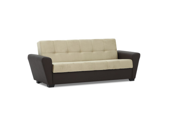 sofa HOBEL MODERN ECONOM BROWN 3673/CREAM LETTO 8 (2)