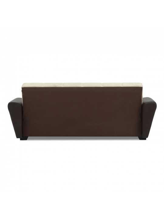 დივანი HOBEL MODERN ECONOM BROWN 3673/CREAM LETTO 8 (2)