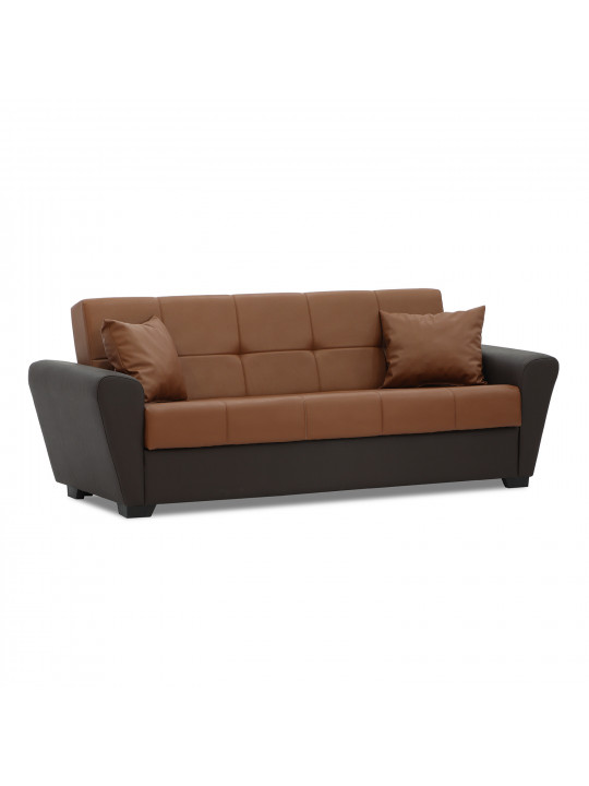 sofa HOBEL MODERN ECONOM BROWN 3673/V460 BROWN (2)