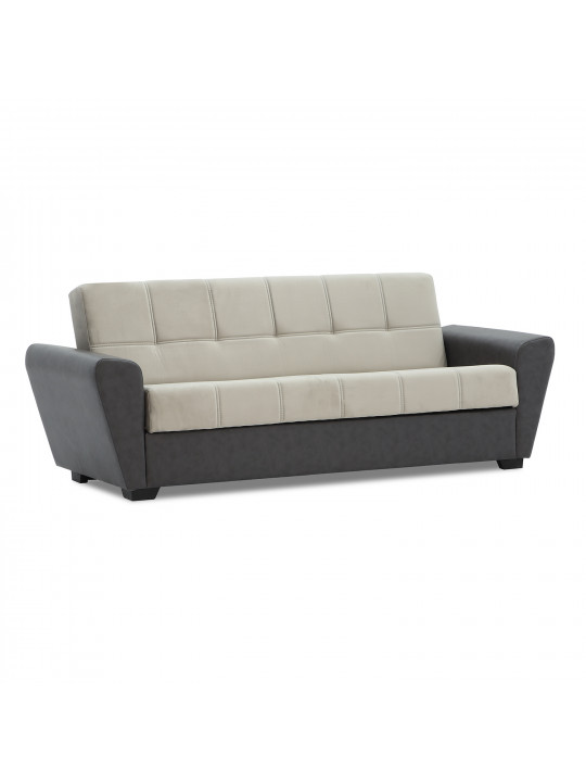 დივანი HOBEL MODERN ECONOM DARK GREY 8410/LIGHT GREY LETTO 23 (2)