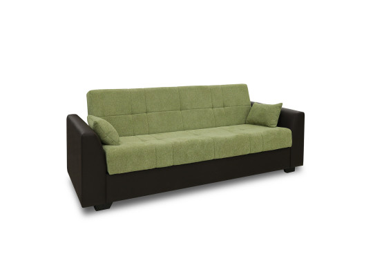 დივანი HOBEL MODERN LUXE ECONOM BROWN 3673/GREEN BEATTO 1018 (2)