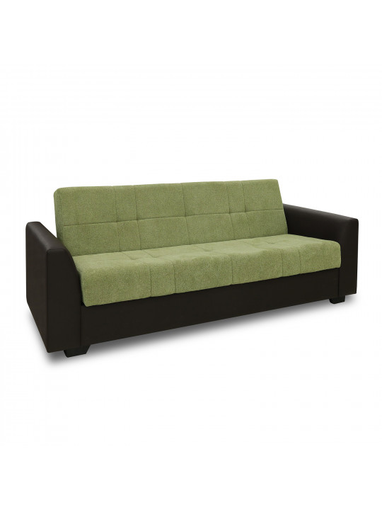 დივანი HOBEL MODERN LUXE ECONOM BROWN 3673/GREEN BEATTO 1018 (2)