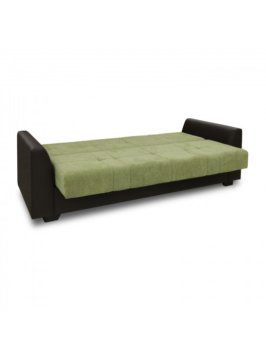 დივანი HOBEL MODERN LUXE ECONOM BROWN 3673/GREEN BEATTO 1018 (2)