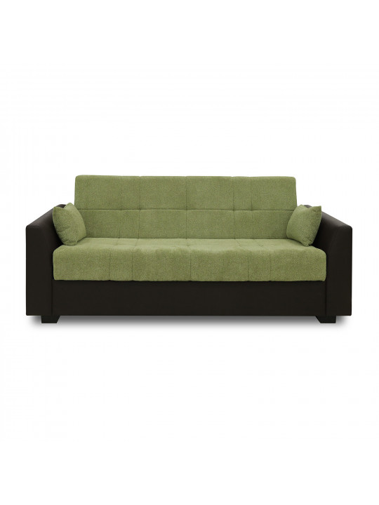 დივანი HOBEL MODERN LUXE ECONOM BROWN 3673/GREEN BEATTO 1018 (2)