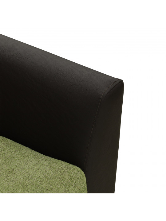 დივანი HOBEL MODERN LUXE ECONOM BROWN 3673/GREEN BEATTO 1018 (2)
