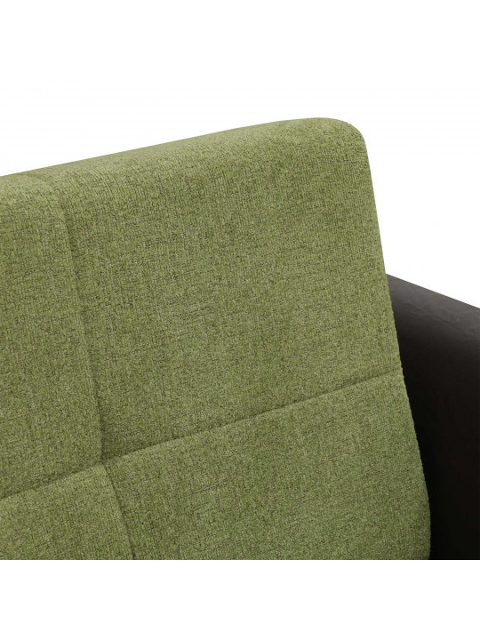 დივანი HOBEL MODERN LUXE ECONOM BROWN 3673/GREEN BEATTO 1018 (2)