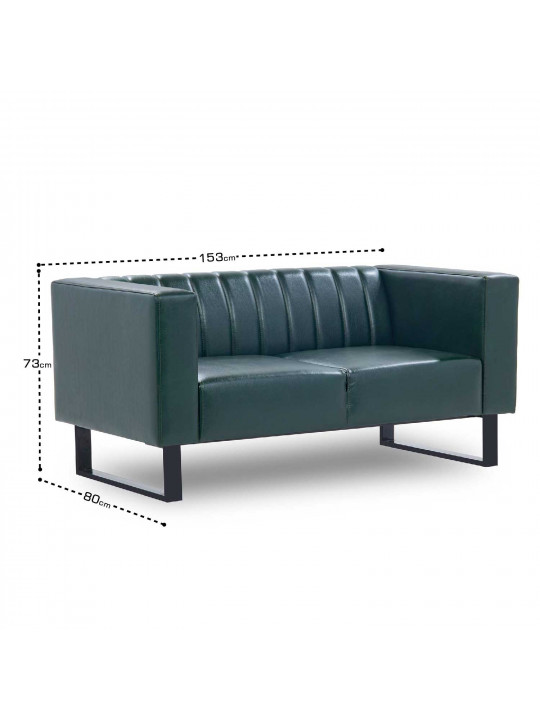 sofa HOBEL POLO 2 STR GREEN PHANTOM 20 (1)