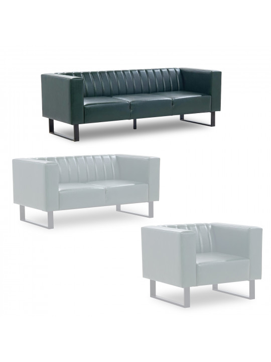sofa HOBEL POLO 3 STR GREEN PHANTOM 20 (1)