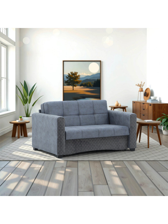 диван HOBEL SKY BLUE GREY ROYAL 1516/ MOCASSI 2005 (1)